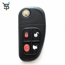 High quality OEM 4button car key shell for Jaguar car keys button for smart replaceable remote car key
